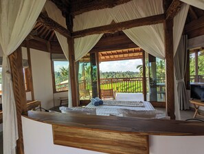 Panoramic Double or Twin Room | Minibar, desk, free cribs/infant beds, rollaway beds - Puri Dajuma Terrace Eco-Lodge & Spa (Selemadeg)