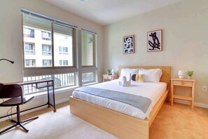 1 soveværelse, skrivebord, strygejern/strygebræt, Wi-Fi