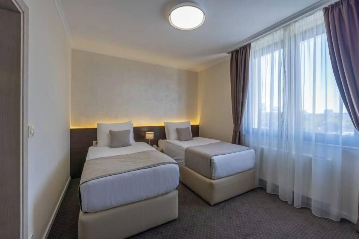 1 slaapkamer, hypoallergeen beddengoed, een minibar