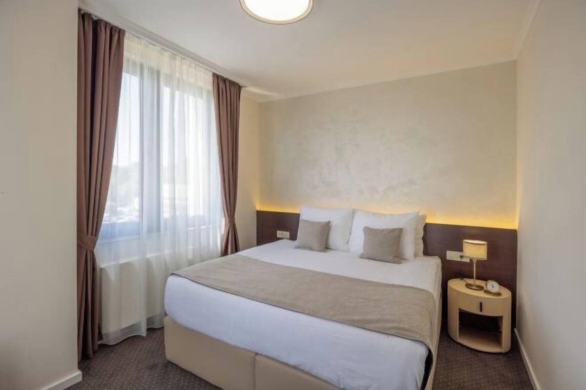 1 slaapkamer, hypoallergeen beddengoed, een minibar