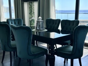 Elite Apartment | Living area | Flat-screen TV - Hotel Del Medio (Sutomore)