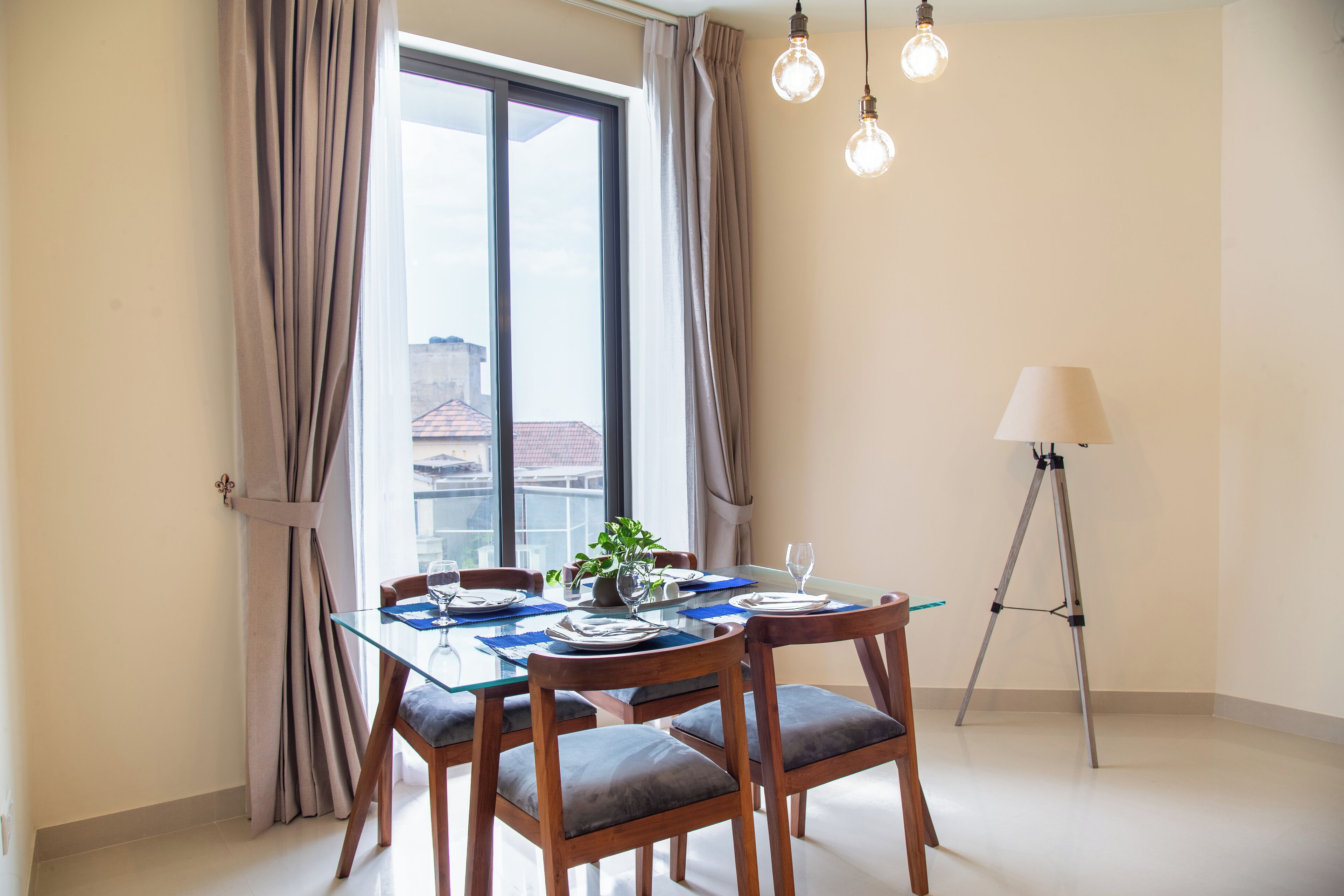 Deluxe Apartment, 2 Bedrooms | Living area | 46-inch flat-screen TV with cable channels, pay films
