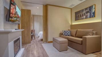 Apartemen Keluarga | 1 kamar tidur, setrika/meja setrika, dan Wi-Fi gratis