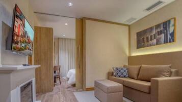 1 kamar tidur, setrika/meja setrika, dan Wi-Fi gratis