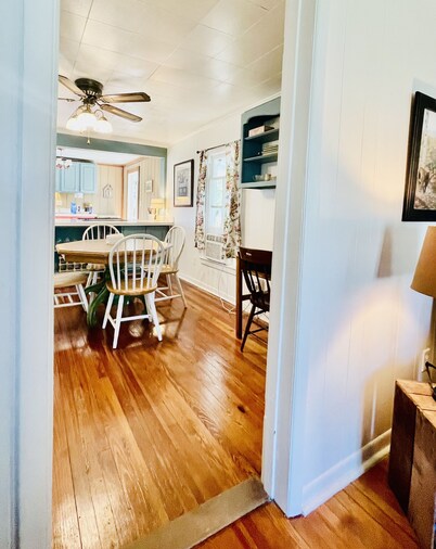 The Mill Camp offers comfortable and affordable accommodations.  Pet Friendly!