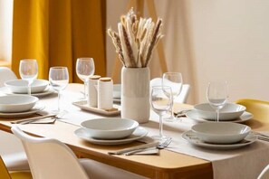 Dining - Maisonette, Wi-Fi, Parking, Fireplace (Erfurt)