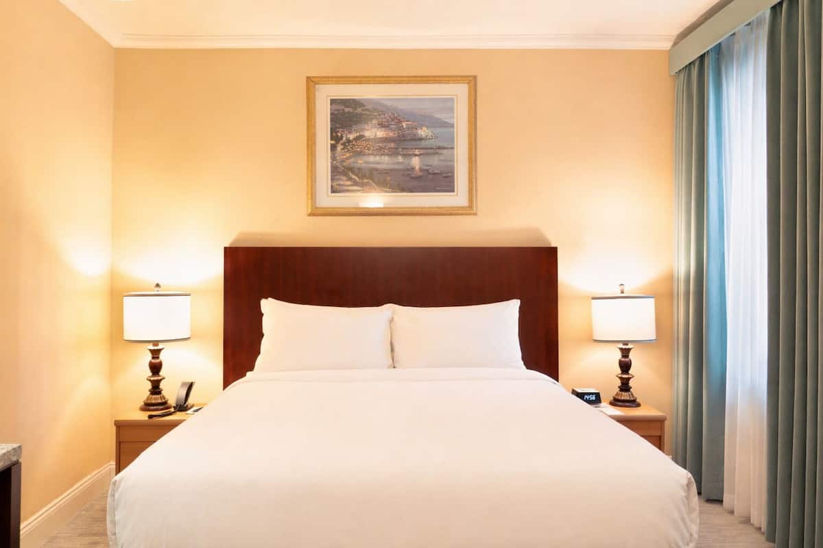 1 Queen Bed | In-room safe, individually decorated, desk, laptop workspace