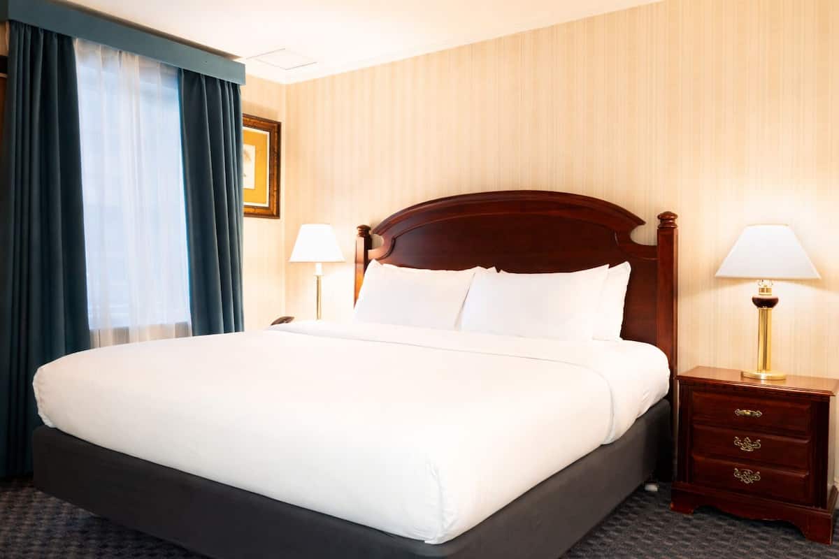 1 King Bed | In-room safe, individually decorated, desk, laptop workspace