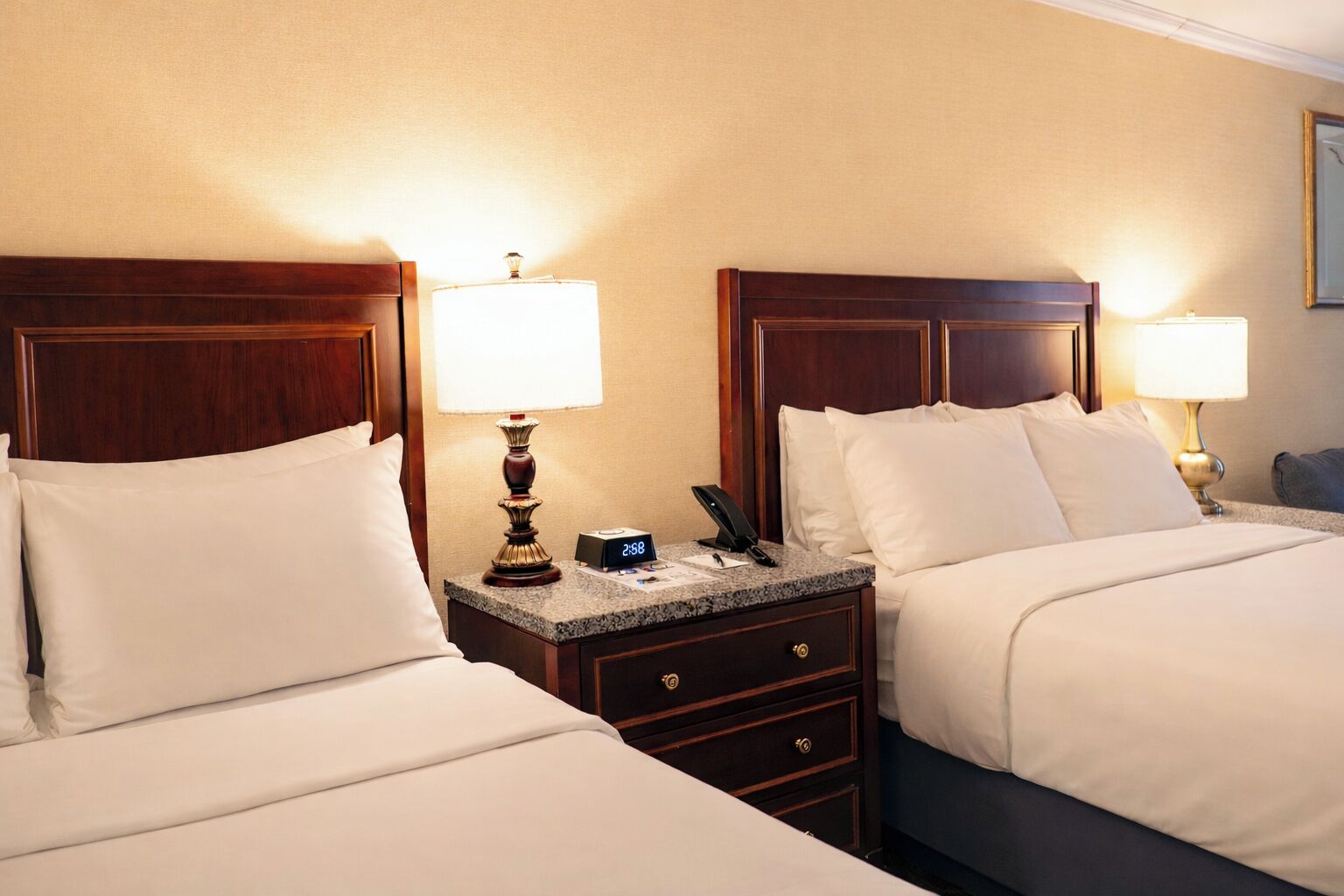 High Floor, 2 Full Beds Suite | In-room safe, individually decorated, desk, laptop workspace