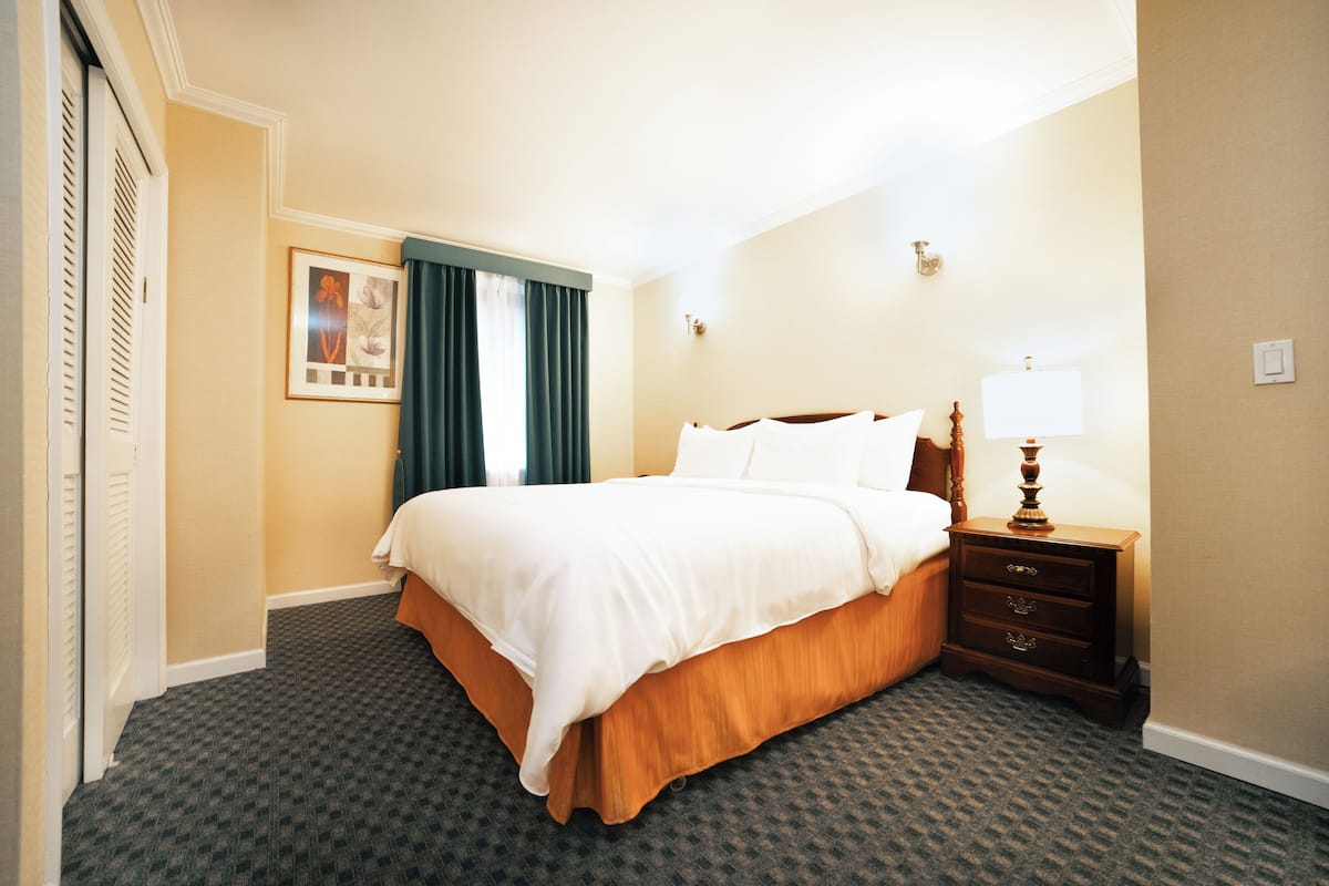 1 King Bed | 1 bedroom, in-room safe, individually decorated, desk
