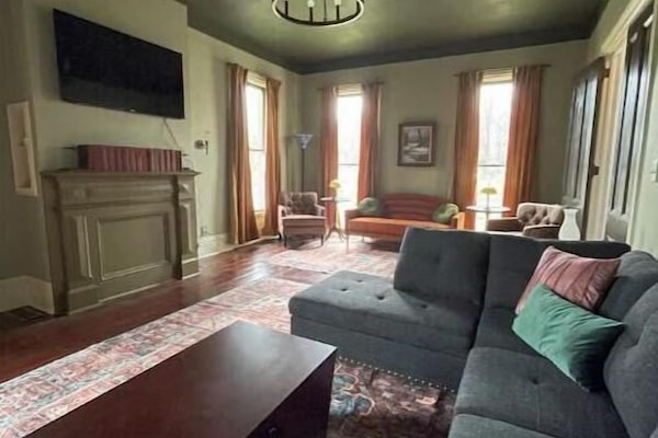 We have smart TV's in the living room and each bedroom.
