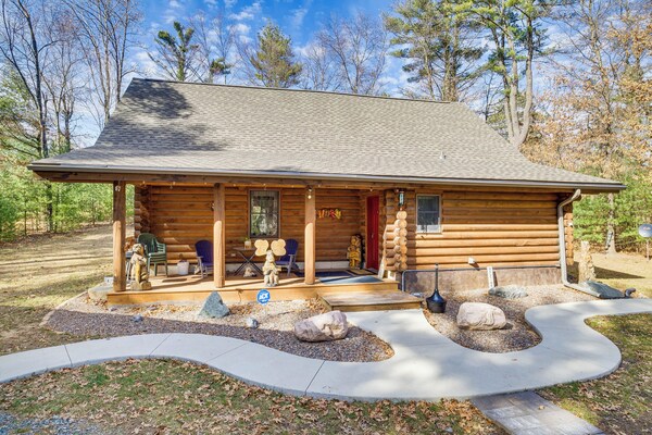 Merrillan Cabin W/ Fire Pit < 1 Mi To Lake Arbutus - Black River Falls, WI