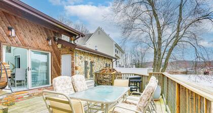 Waterfront Lake Hopatcong Home w/ Boat Dock!