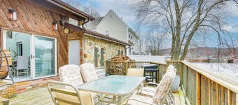 Waterfront Lake Hopatcong Home w/ Boat Dock!