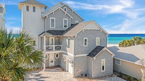 Exterior - Best of the Best! Gulf Front with Heated Pool, Private Gym, Private Elevator (Panama City Beach)