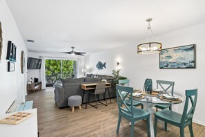Living area - Beach and Heated Pool at Nautilus 202 (Holmes Beach)