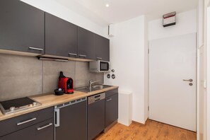 Microwave, stovetop, dishwasher - Apartment Weitblick - 7. Stock (Bad Reichenhall)