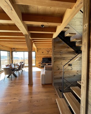 Smart TV, stereo, computer monitors - Luxury chalet for 10 people, 150 m2 in Font-Romeu with amazing mountain views (Font Romeu Odeillo Via)