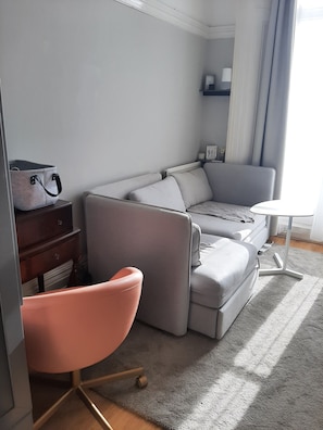 Living area - Cosy Studio Hyde Park in Central London (London)