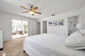 3 soverom, strykejern/-brett, reiseseng for barn og wi-fi (inkludert)