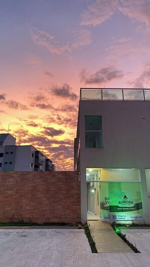 Fachada de la propiedad