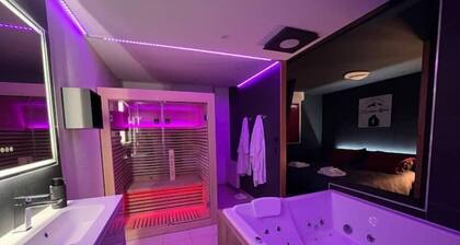 L'evasion Alpine - Love Room - Appartement Avec Balnéo et Sauna