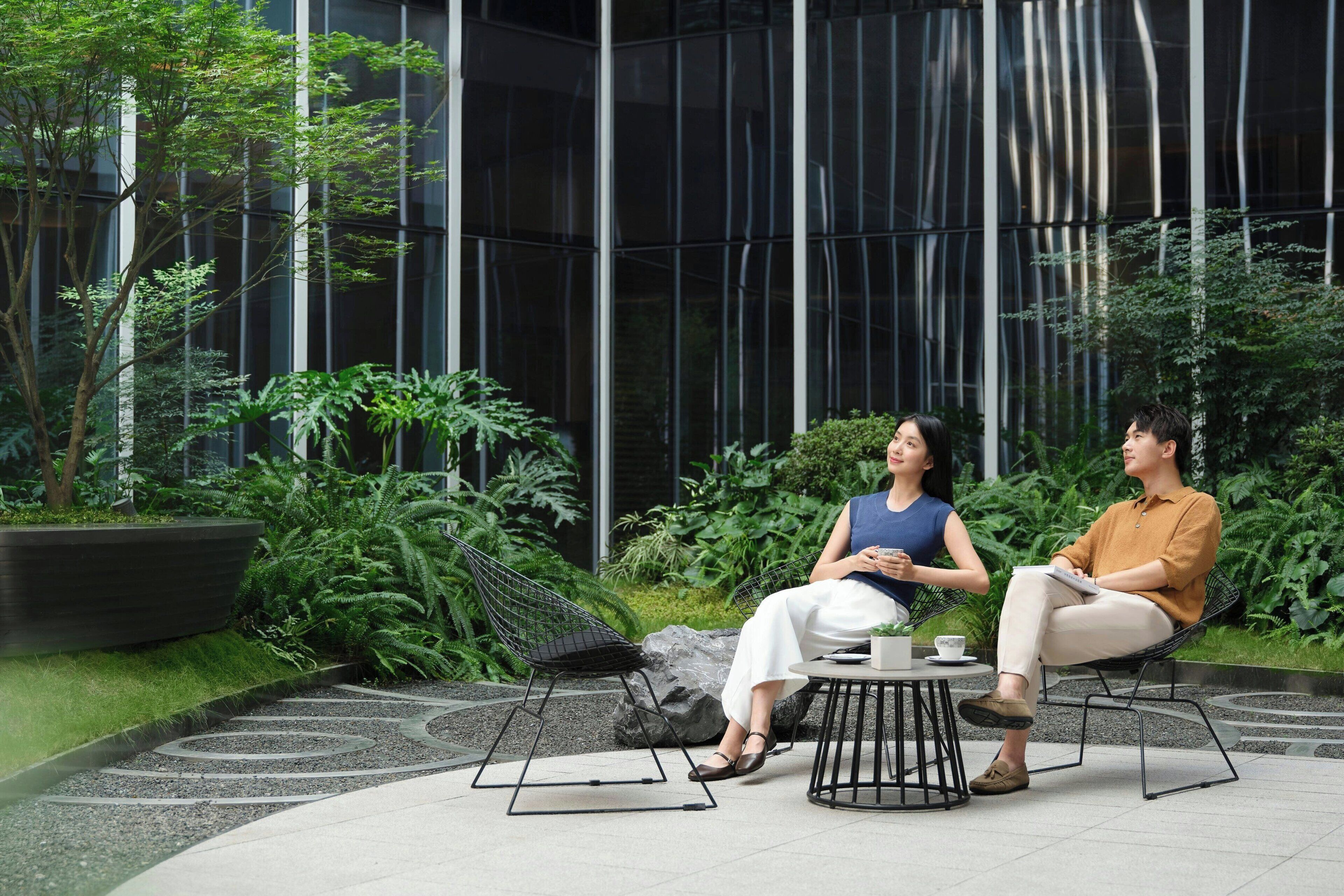 Vue depuis l’hébergement