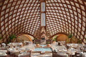 4 restaurants, breakfast, lunch, dinner served; Middle Eastern cuisine  - Nujuma, A Ritz-Carlton Reserve (Umluj)
