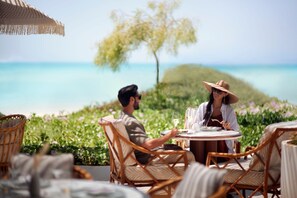 4 restaurants, breakfast, lunch, dinner served; Middle Eastern cuisine - Nujuma, A Ritz-Carlton Reserve (Umluj)