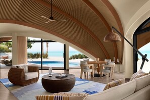 Villa, 2 Bedrooms, Non Smoking (View) | Beach