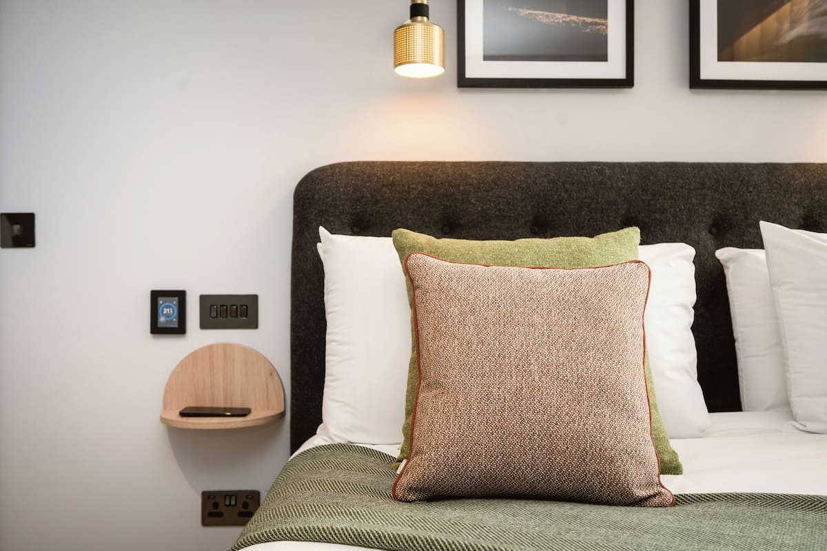Hypo-allergenic bedding available, in-room safe, iron/ironing board