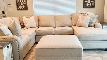 TV connectée, cheminée