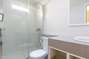 Shower, hair dryer