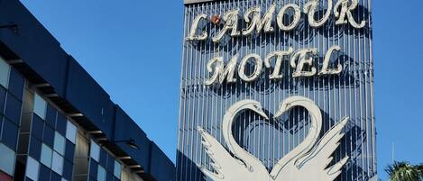 Voorkant van accommodatie