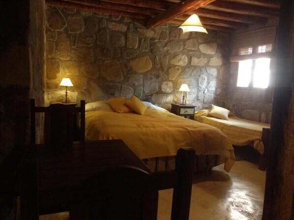 Down duvets, individually furnished