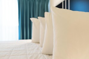 King Suite | 1 bedroom, laptop workspace, iron/ironing board, free WiFi