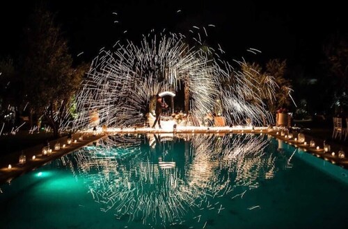A magnificent Riad in typical Moroccan style for large groups 