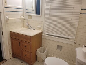 Hair dryer, towels, soap, shampoo - Spacious Home in Cleveland Heights (Cleveland Heights)