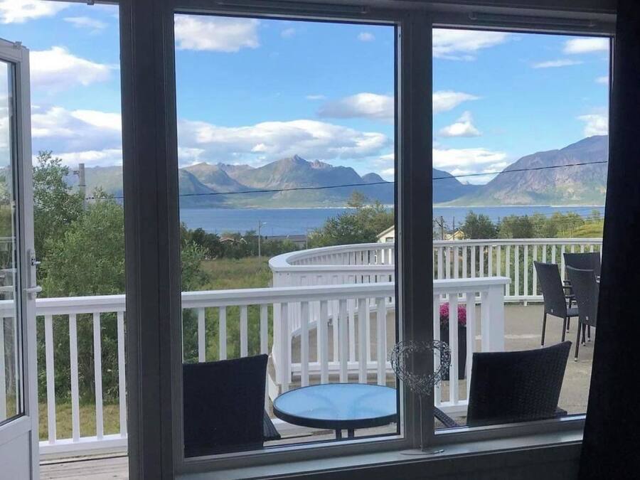 Blick von der Unterkunft