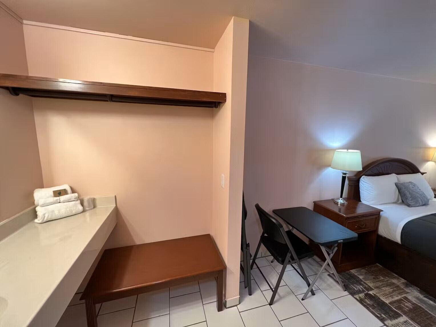 Studio Suite, 1 King Bed, Accessible, Mountain View | Premium bedding, desk, laptop workspace, soundproofing