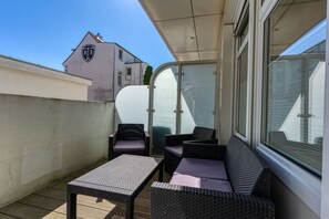 Terrace/patio - Alte Teestube Weststrand Terrasse (Norderney)