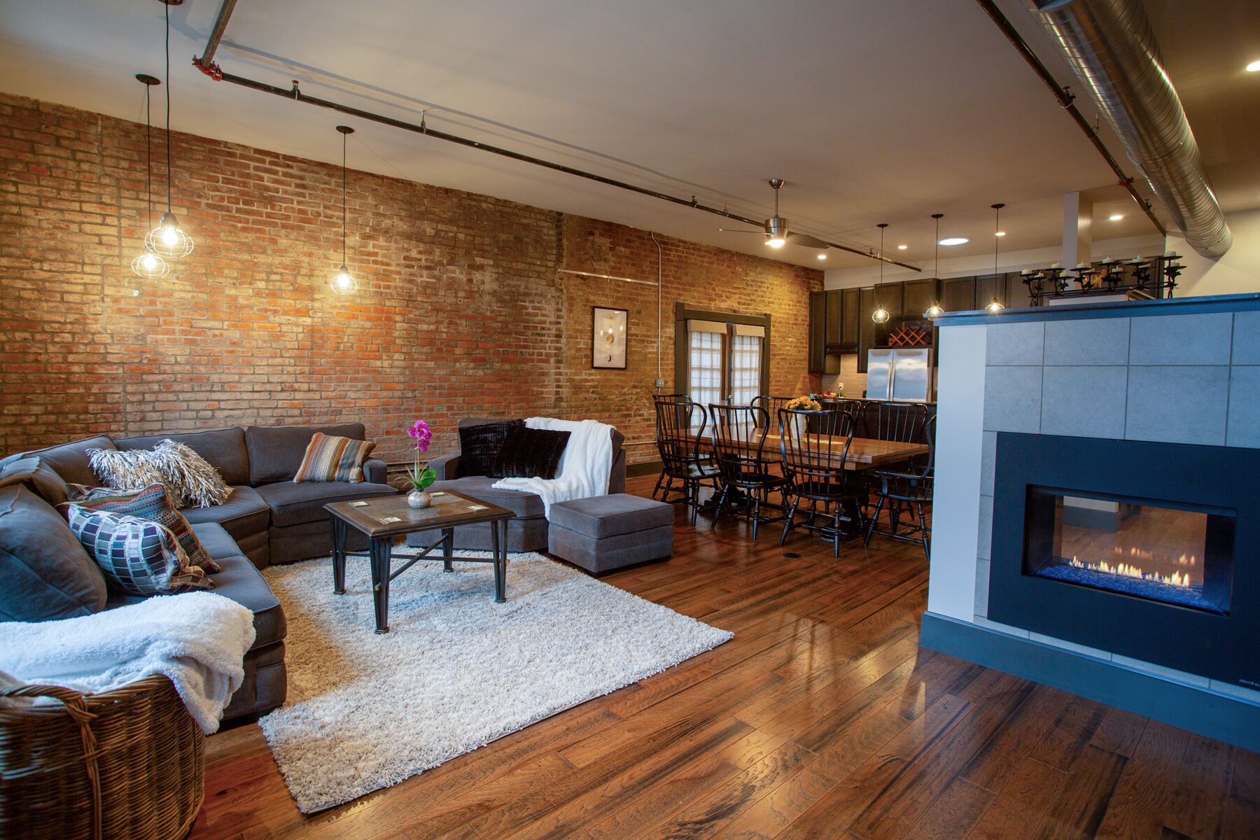 Spacious loft with top tier finishes, in the heart of a historic district!