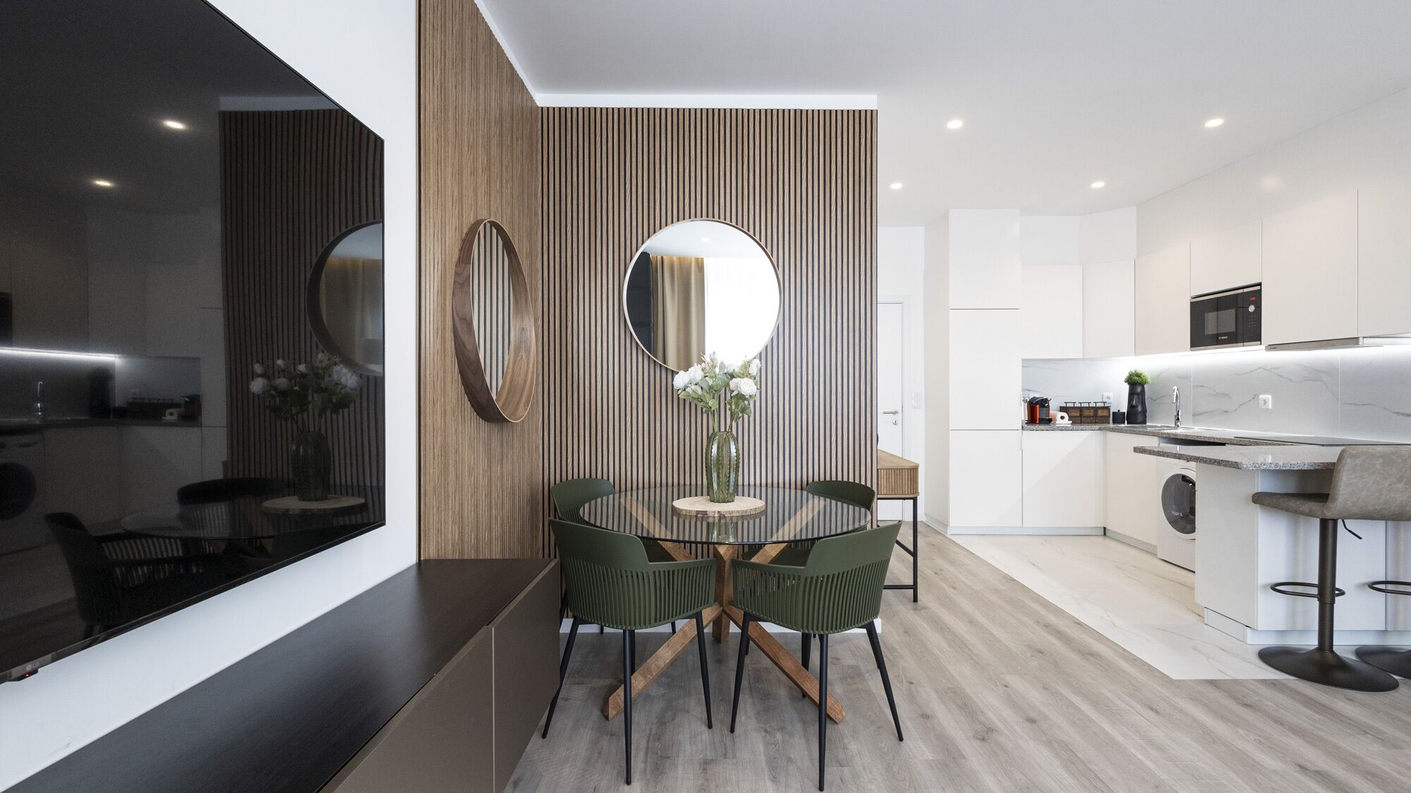 Apartamento Deluxe | Zona de estar