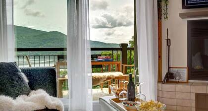 Magnifique condo VUE, LAC et SKI Mont Tremblant 5 min