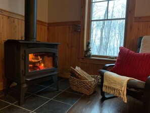 Interior - Chalet SPA Foyer et Plage (Saint-Adolphe-d`Howard)