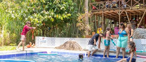 Outdoor pool, free cabanas