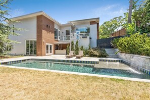 Udendørs pool, opvarmet pool