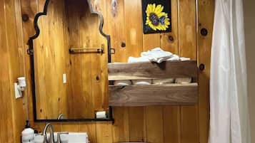 Ducha y secador de pelo