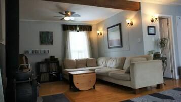 TV connectée, cheminée