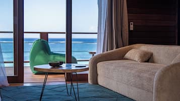 Superior-Suite, Meerblick | Wohnbereich